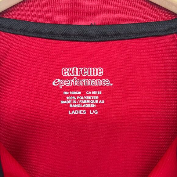 KELLER WILLIAMS Shirt Womens L Golf Polo Real Estate Agent Employee Red - Picture 5 of 11